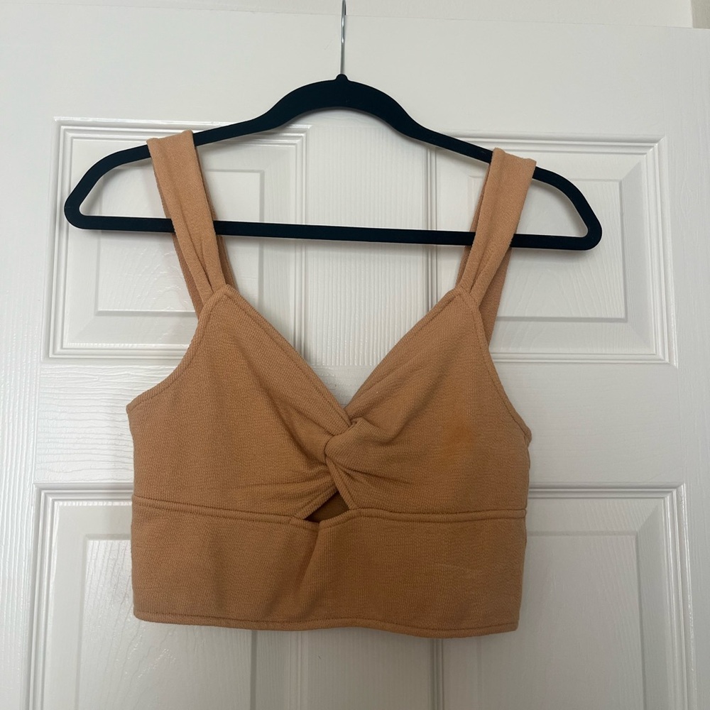 Women’s Yellow Madewell Cropped Tank